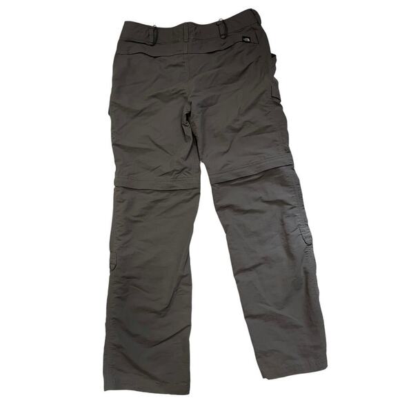 The North Face Convertible Cargo Pants Ladies Size 12 Gray - Picture 5 of 11